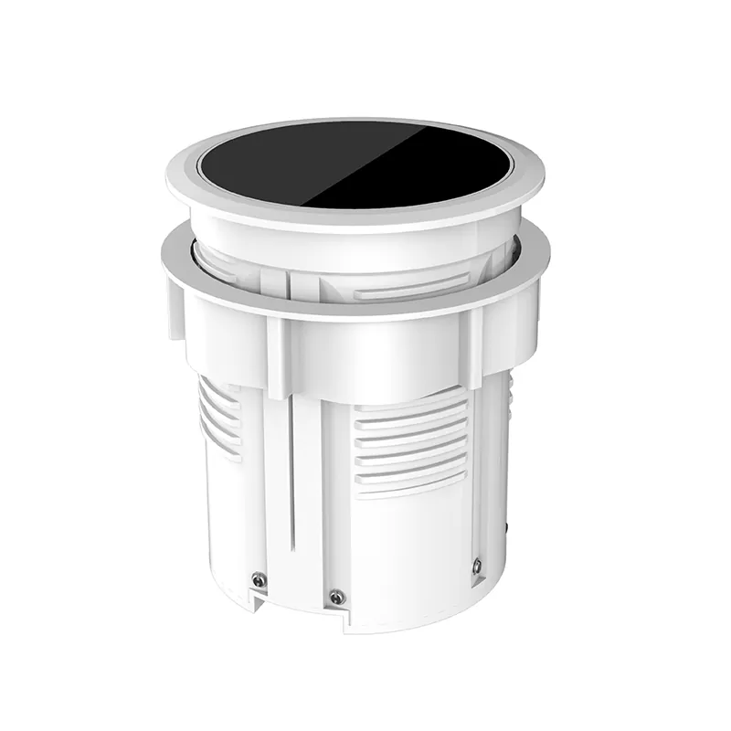3 kimenet USB műanyag íróasztal bemenet
